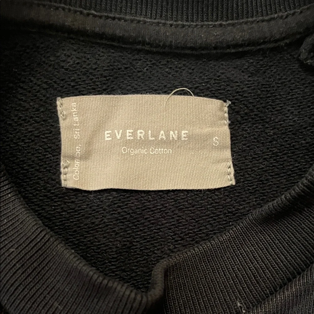 Everlane Black Crewneck Sweater
